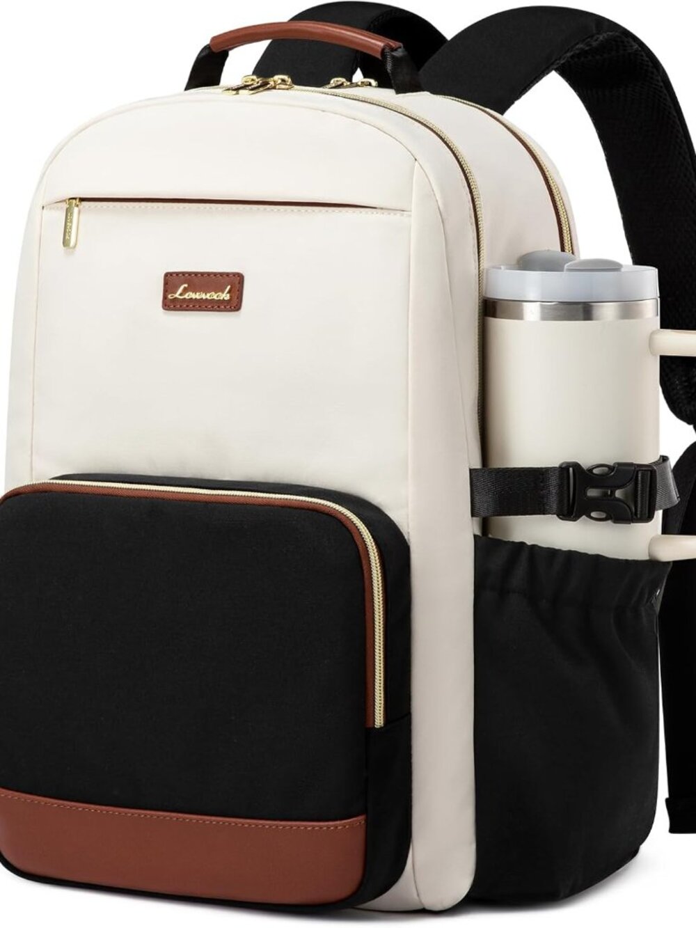 Laptop Backpack for Women with Pouch Pocket for Large Capacity Cup,15.6 Inch Lap
